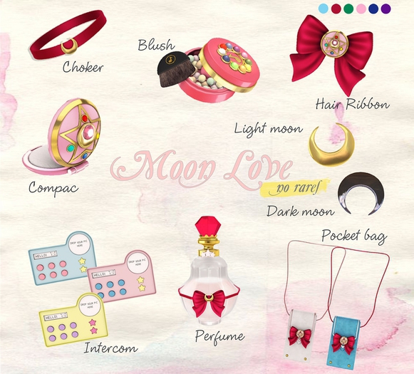 *Tentacio* Moon love. Intercom yellow