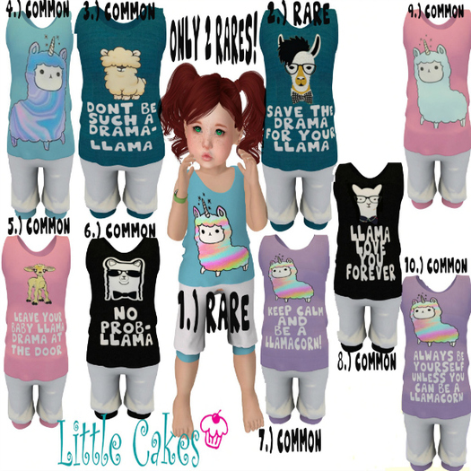 {LIttle Cakes} Save Drama #2 RARE