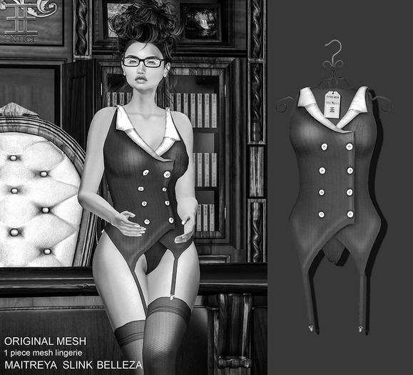 Entice - Mrs. Robinson Lingerie - Violet - DEMO
