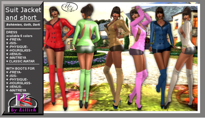 UKS-by-Lillith- Suit Jacket and Short