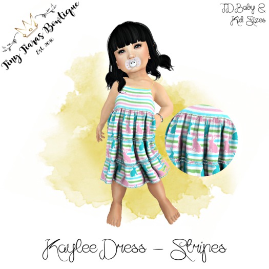 {TTB} Kaylee Dress / Stripes {BOX}