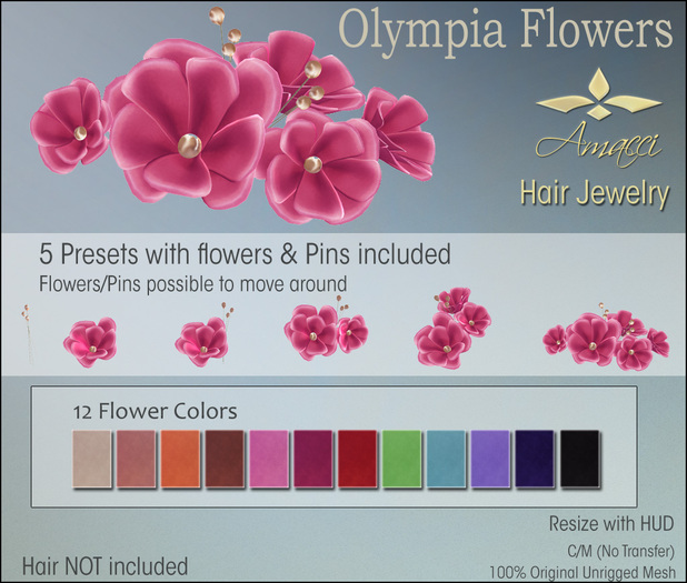 Amacci - Olympia Flowers - DEMO