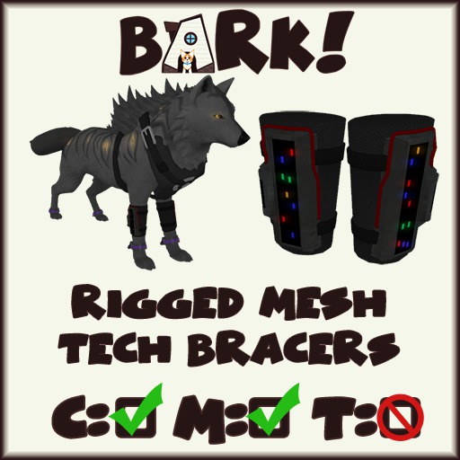 .:BARK!:. Rigged TWI Tech Bracers