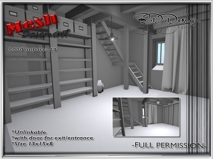.::B.D.D::.FULL PERM -Basement