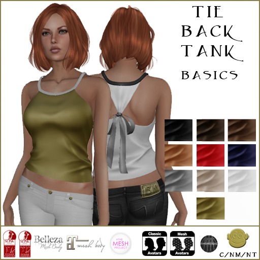 BM Tie Back Tank Basics