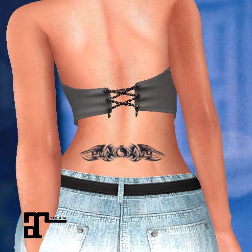 Tatoo Tribal ying yang Maitreya