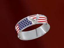 TM Patriotic Eagle Ring - BENTO