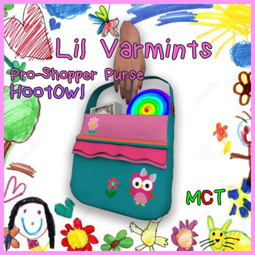 Lil Varmints Pro Shopping Purse - HootOwl