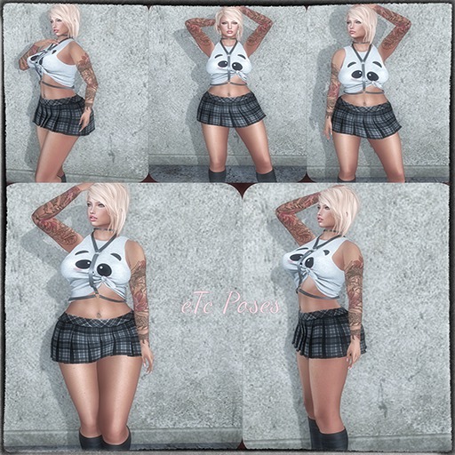 eTc Poses- Female Standing Pose Pack