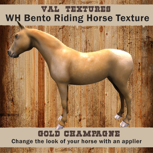 >VAL< WH Gold Champagne for Riding BENTO WH [ADD]