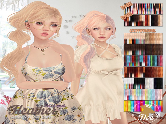 Doe: Heather (TwoTone) - Essentials RARE