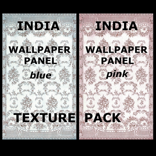 India wallpaper panel texture pack