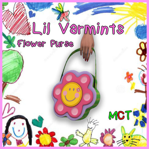 Lil Varmints Flower Purse