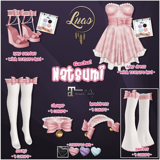 Luas Natsumi Socks Blue
