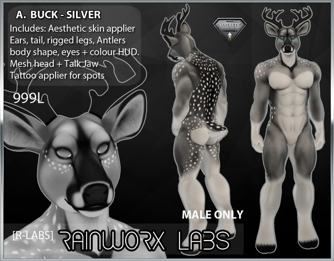 [RL] AESTHETIC - Buck - Silver