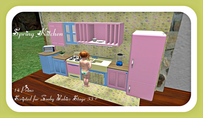 Spring Kitchen (Zooby  stage 33+)