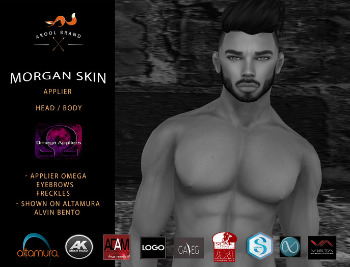 {Akool Brand} Morgan Skin DEMO Applier #OMEGA