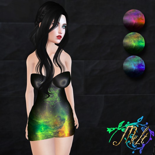 {Melt} Nebula Dress