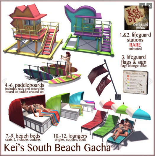 3. Kei's SoBe Gacha (flags & sign)