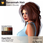 A&A Savannah Hair Variety Colors. Womens Rigged Mesh Hair