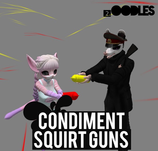 [2.oodles] Condiment Squirt Guns