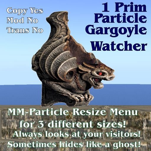 ParticleStatue Gargoyle Watcher1-7 Boxed