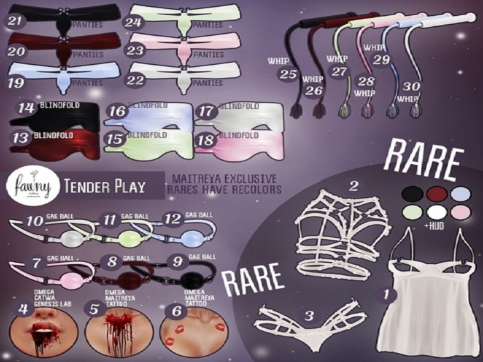 Fawny - Tender Play(1).Peignoir - Maitreya - RARE