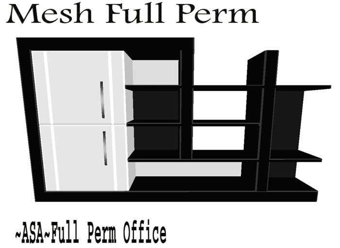~ASA~Full Perm Office Desk Bag