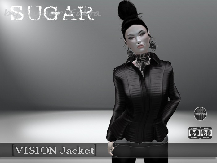 SUGAR - Vision Jacket - (BLACK) BOXED *Add Me*