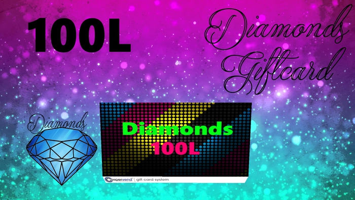 100L Diamond's Giftcard