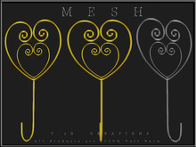 T-3D Creations [ Heart HOOK ] MESH - Full Perm -