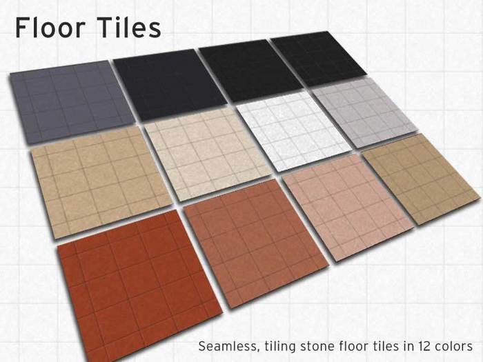 Floor Tiles Textures - Stone Floor Tiles