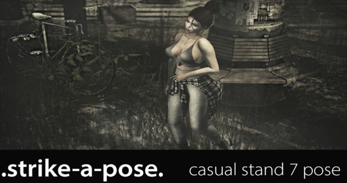 .strike-a-pose. casual stand pose #7