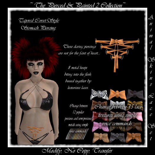 PAP2-Corset Piercing-Set 2-Stomach