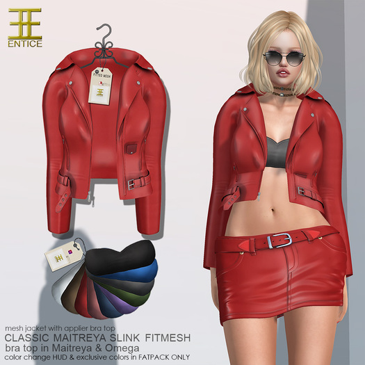 Entice - My Happy Ending Jacket - Red