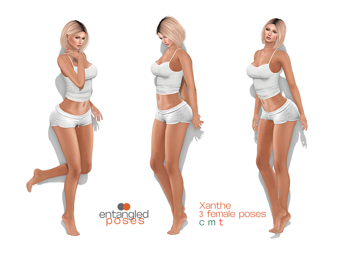entangled poses - Xanthe