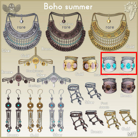 [The Forge] Boho Bracelets, Silver