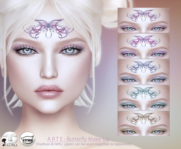A R T E - Butterfly Make-Up [Catwa, LeLutka, Bento] DEMO
