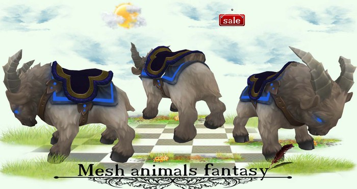 Mesh animals fantasy(copy&modify) v 48