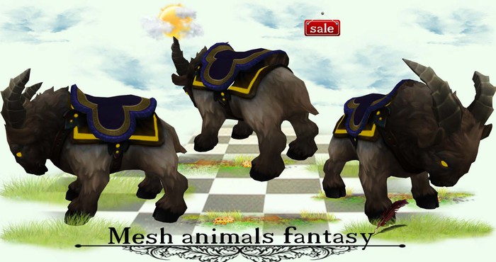 Mesh animals fantasy(copy&modify) v 50