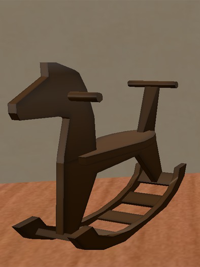 Un-Needed Things Wood Rocking Horse