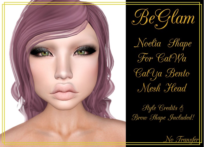BeGlam ~ Noelia CatYa Bento Shape