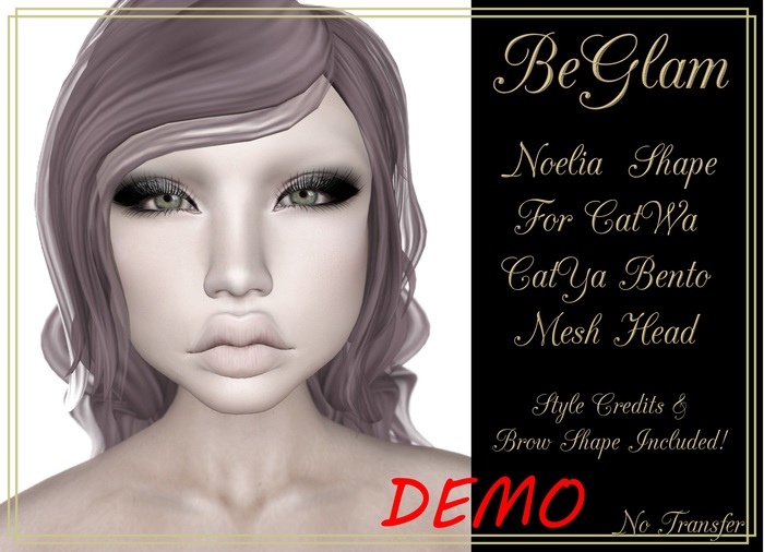 DEMO BeGlam ~ Noelia CatYa Bento Shape DEMO