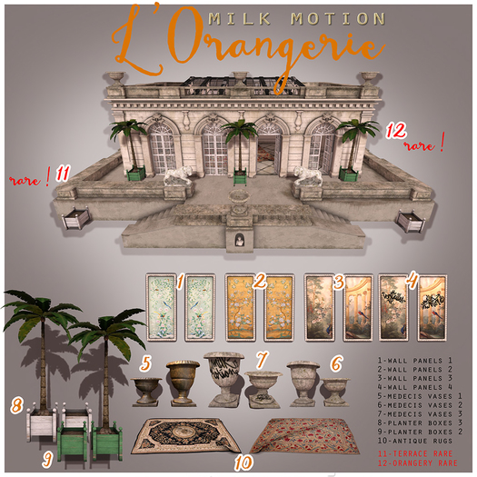 (Milk Motion) L'orangerie - planter boxes 2