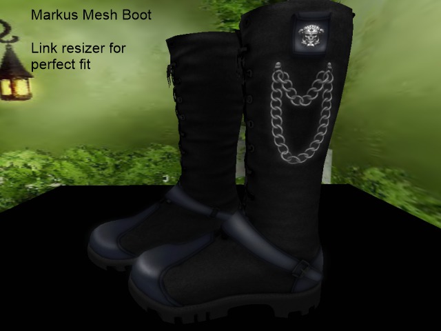 Markus Boots Blue/Black