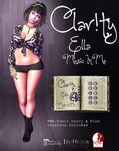 Clar!ty~Ella~Shirt ~Music In ME