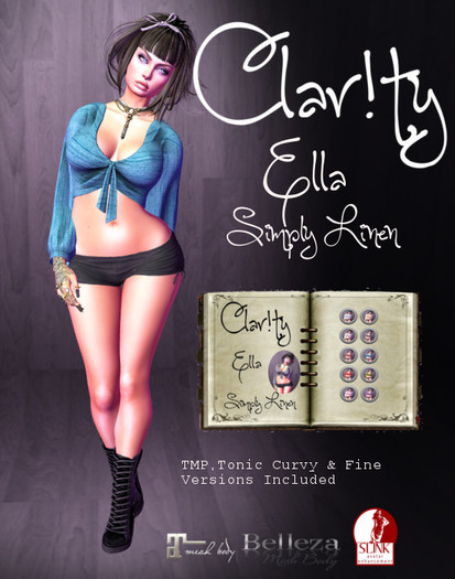 Clar!ty~Ella~Shirt ~Simply Linen