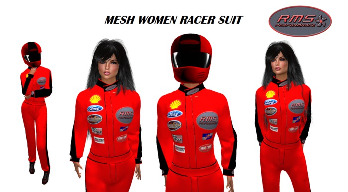 MESH WOMEN RACER SUIT