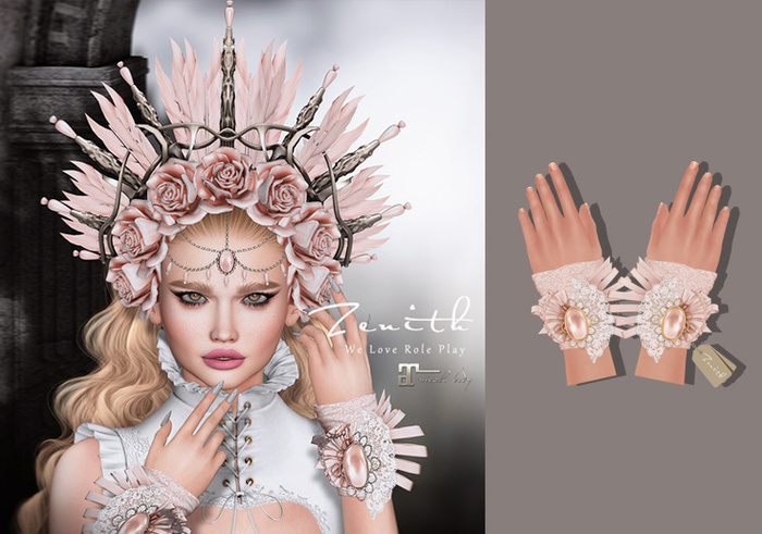 =Zenith=Gothic Lace Wrist (Rose)