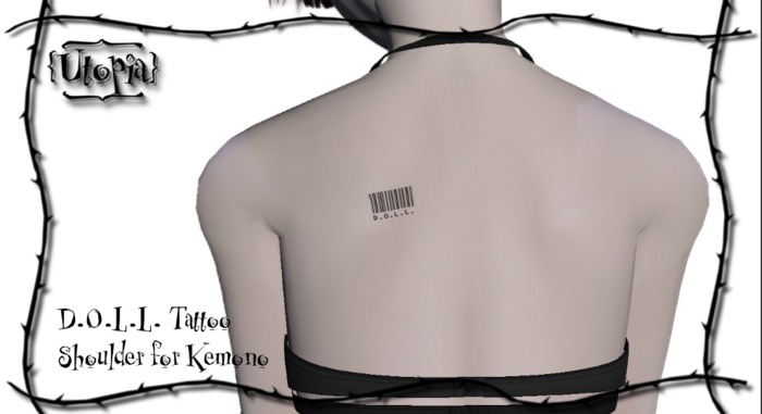 {Utopia} D.O.L.L. Tattoo Shoulder